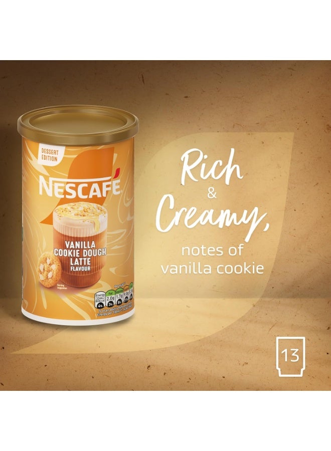 Nescafe Vanilla Cookie Dough Latte Flavour 260g 260grams Single - Image 4