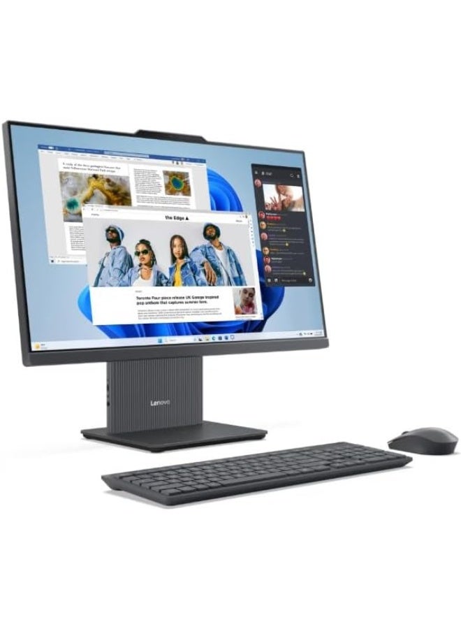لينوفو Lenovo IdeaCentre AIO 27" - Core i7‑13620H - 8GB RAM - 512GB SSD - Intel Iris Xe Graphics - Black (F0HM00LJAX) Black