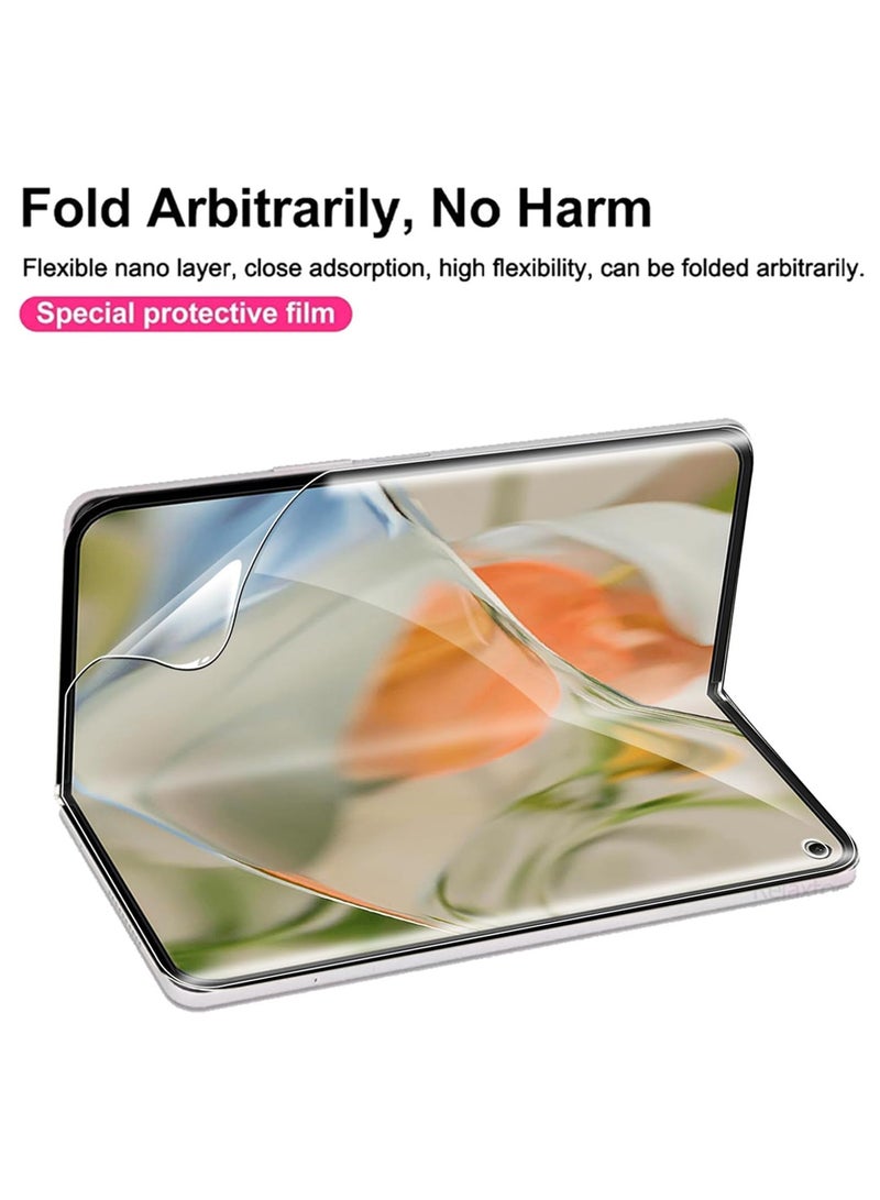 MARGOUN 2 Pieces Full Coverage Hydrogel TPU Screen Film Protector for Google Pixel 9 Pro Fold - Ultra-Thin Touch Sensitive clear - Image 4