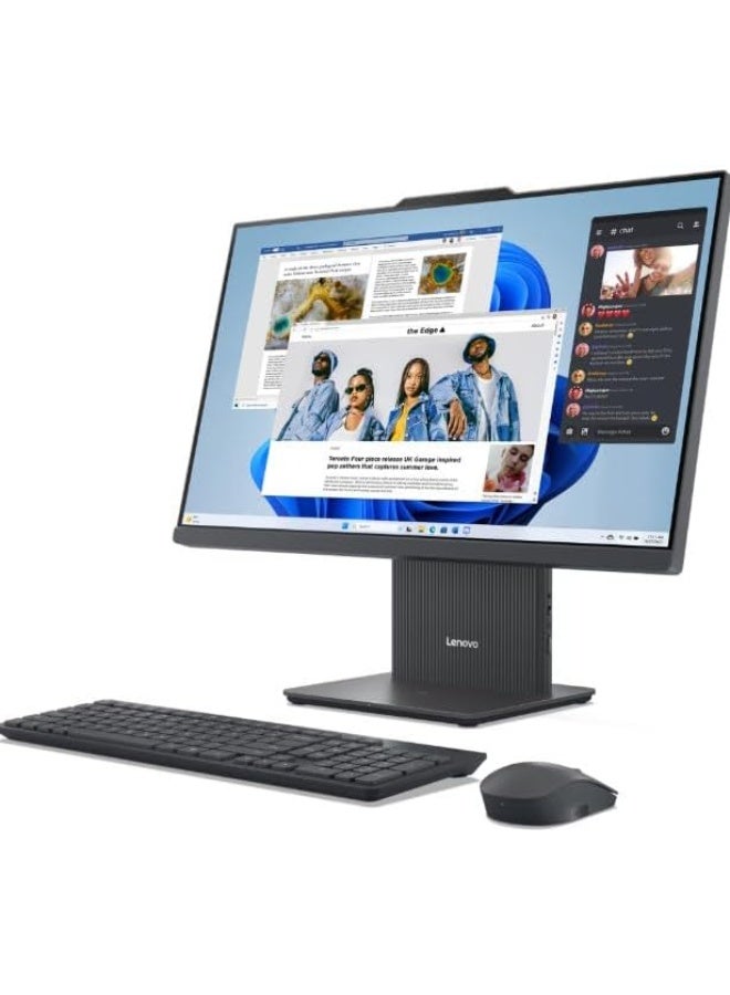 لينوفو Lenovo IdeaCentre AIO 23.8" - Core i7‑13620H - 8GB RAM - 512GB SSD - Intel Iris Xe Graphics - Black (F0HN00L9AX) Black