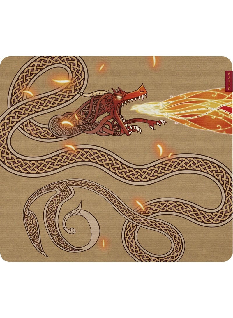 RAZER Gigantus V2 Counter-Strike 2 Edition Soft Gaming Mouse Pad, Textured Micro-Weave Cloth Surface, Thick, High-Density Rubber Foam, Anti Slip Base, Large, Gold | RZ02-03333300-R3M1 gold - Image 1