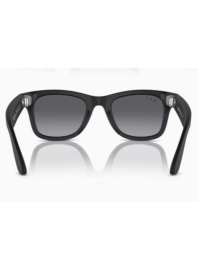 ميتا مجدد - راي بان | إطار مات أسود عدسات وايفيرر - Image 2