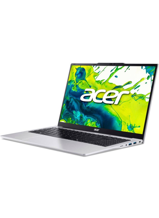 Aspire Lite Laptop With 15.6-Inch FHD Display, Core i5-13420H Processor/16GB RAM/1TB SSD/Integrated Graphics/Windows 11 Home English/Arabic silver image 4