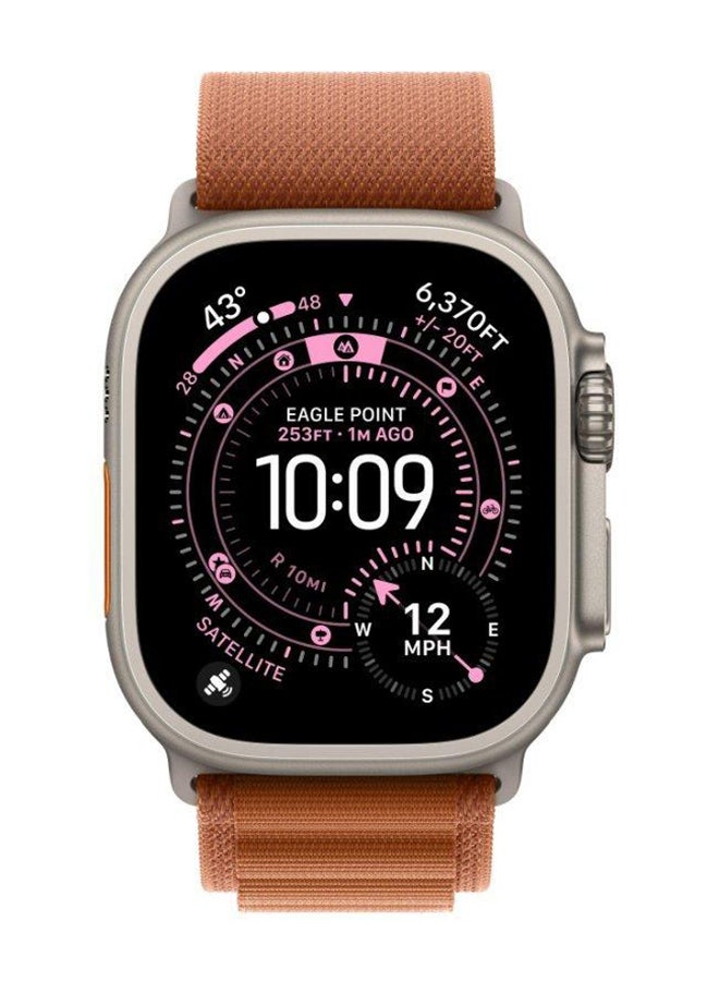 ابل  49mm Terra Cotta AlpineLoop Large  Natural Titanium Finish Terra Cotta Natural Titanium - Image 3