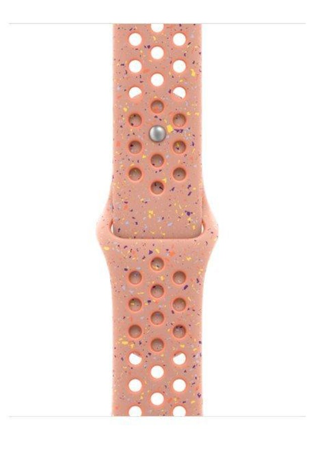 ابل  42mm Alpenglow Pink Nike Sport Band M/L Alpenglow Pink - Image 1
