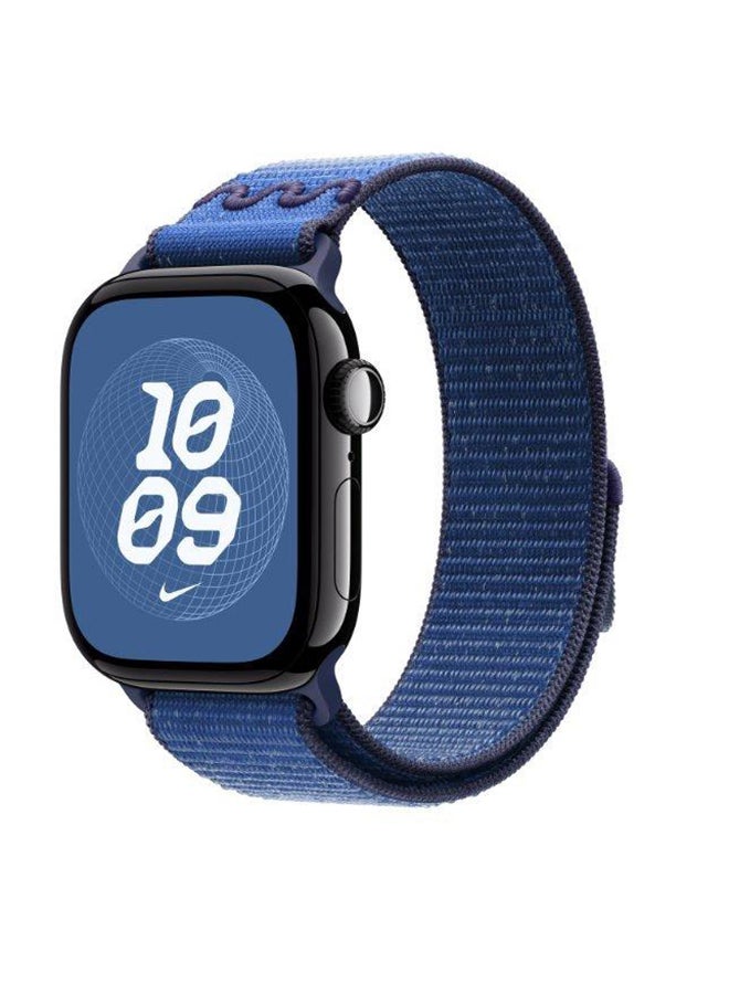 ابل  42mm Blue Ribbon Nike Sport Loop Blue - Image 2