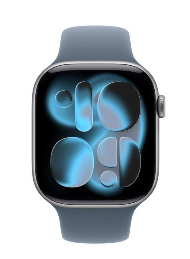 ابل  46mm Anchor Blue Sport Band S/M Anchor Blue - Image 3