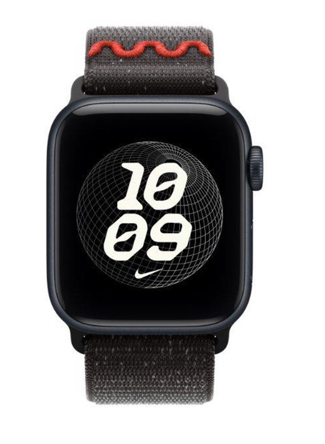 Apple 40mm Midnight Black Nike Sport Loop Midnight Black - Image 3