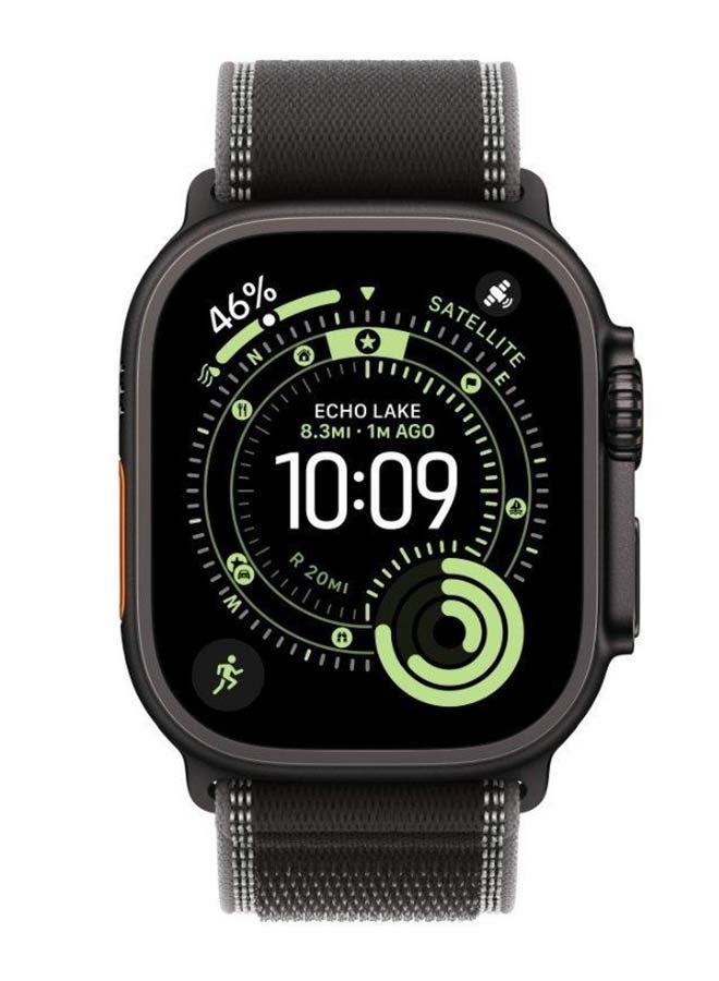 ابل  49mm BlackCharcoal TrailLoop M/L Black Titanium Finish Black Charcoal Black Titanium - Image 3