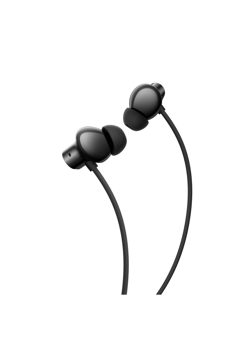 realme Buds Wireless 5 ANC  in-Ear Bluetooth Headphones- 50dB Hybrid ANC, 38Hrs Battery, 13.6mm Bass Driver, 360° Spatial Audio, IP55 Midnight Black - Image 2