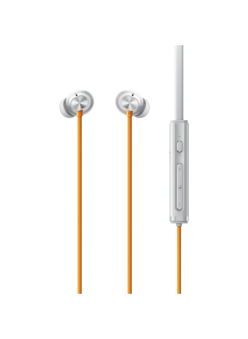 realme Buds Wireless 5 ANC  in-Ear Bluetooth Headphones- 50dB Hybrid ANC, 38Hrs Battery, 13.6mm Bass Driver, 360° Spatial Audio, IP55 Dawn Silver - Image 3