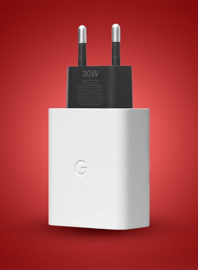 Google 30W USB C Fast 2 Pins Charger White - Image 5