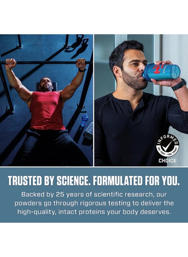 ديماتيز ISO100 Whey Protein (Gourmet Vanilla , 20 Servings) + Nutrex Lipo6 Black Fat Burner (30 Servings) - Image 5