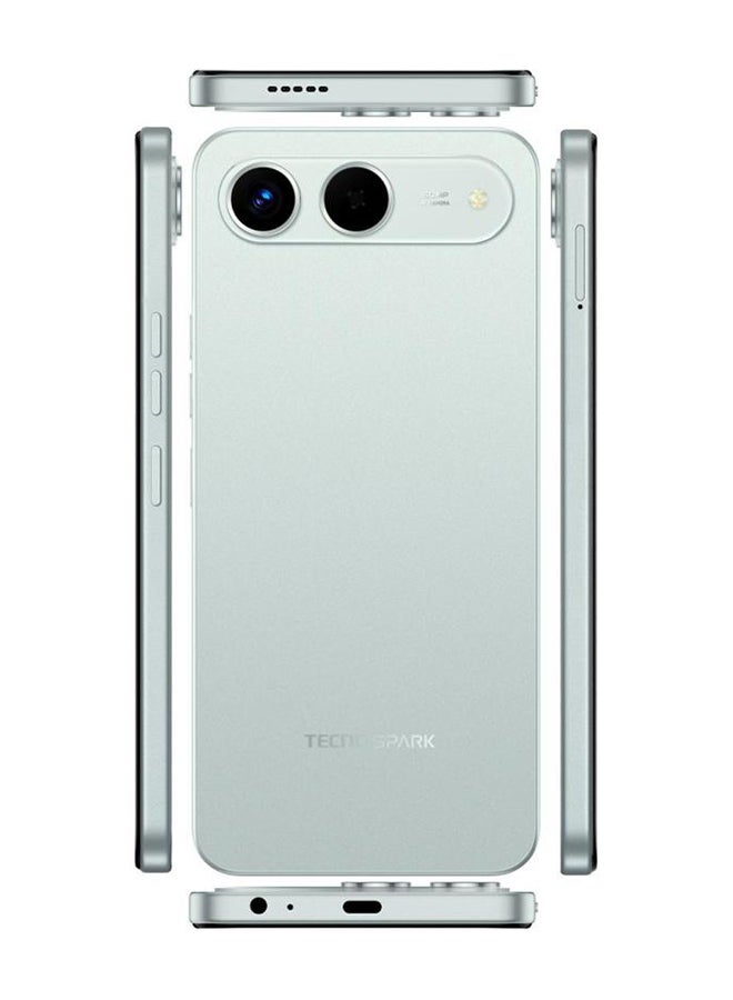 تكنو SPARK 40  ثنائي الشريحة أزرق سماوي 4GB RAM 128GB  5G - نسخة الشرق الأوسط - Image 2