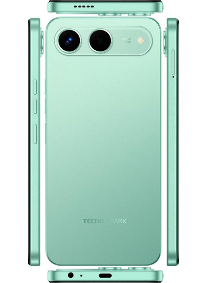 تكنو SPARK 40  Dual SIM Turquoise Green 4GB RAM 128GB  5G - International Version - Image 2
