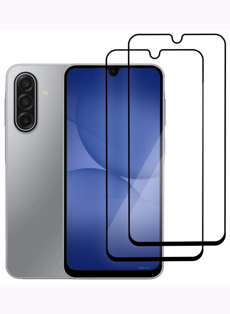MARGOUN 2 Pieces 3D Tempered Glass Screen Protector for Samsung Galaxy A17 5G – 6GB RAM / 128GB Storage Clear-2 - Image 2