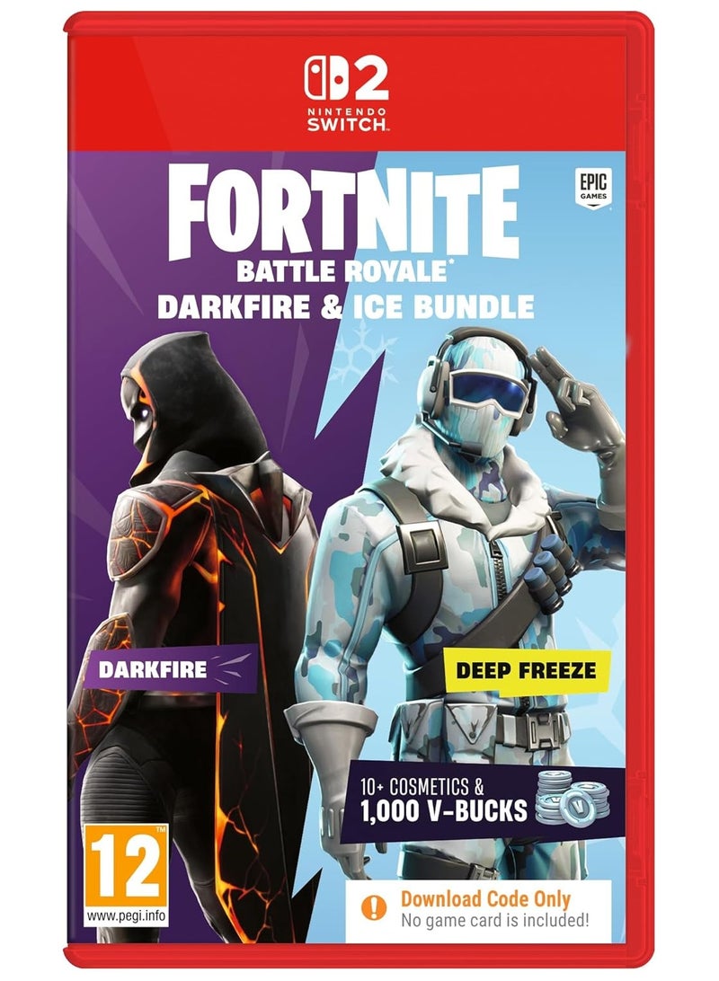 إبيك جيمز Fortnite – Darkfire & Ice Bundle (Download Code in Box) - Nintendo Switch 2 - Nintendo Switch - Image 1