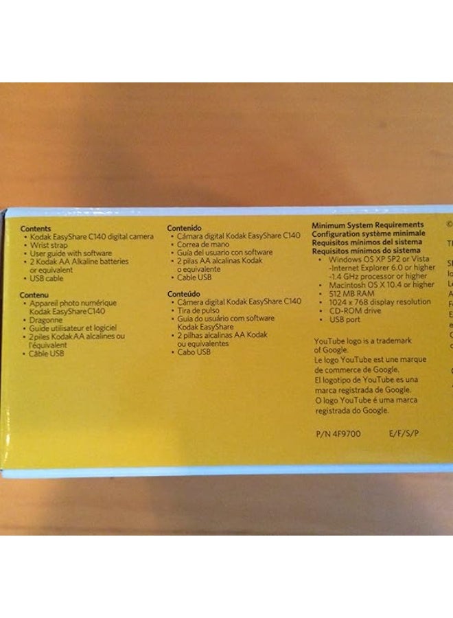 Kodak Easyshare Digital Camera C140 - Image 2