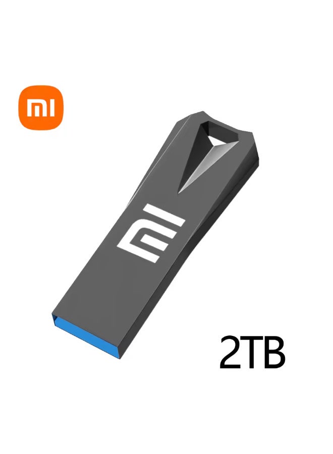 Xiaomi Metal 2TB Flash Drive USB 3.2 Super High Speed Transfer Mini U Disk Pen Drive Type C Memory Waterproof Disk SSD USB Drive 2 TB - Image 1