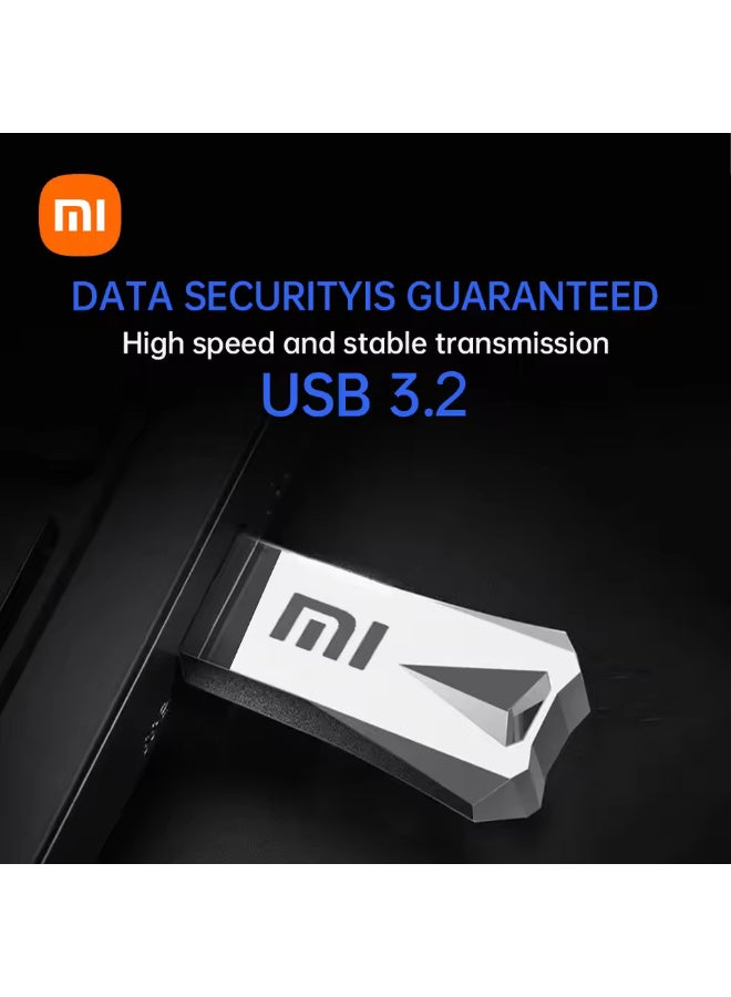 Xiaomi Metal 2TB Flash Drive USB 3.2 Super High Speed Transfer Mini U Disk Pen Drive Type C Memory Waterproof Disk SSD USB Drive 2 TB - Image 2