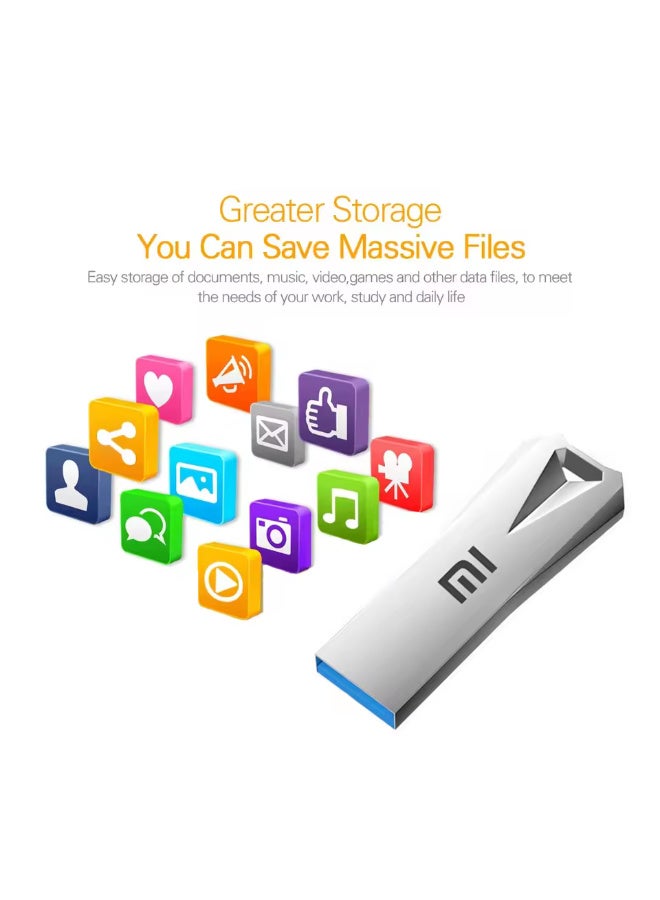Xiaomi Metal 2TB Flash Drive USB 3.2 Super High Speed Transfer Mini U Disk Pen Drive Type C Memory Waterproof Disk SSD USB Drive 2 TB - Image 5