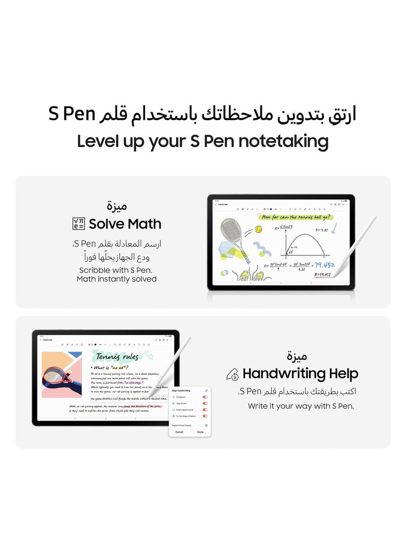 Samsung Galaxy Tab S10 Lite, WiFi Android Tablet, Gray, 6GB RAM, 128GB Storage, 10.9-Inch 90Hz Display, Long Battery Life - Image 4