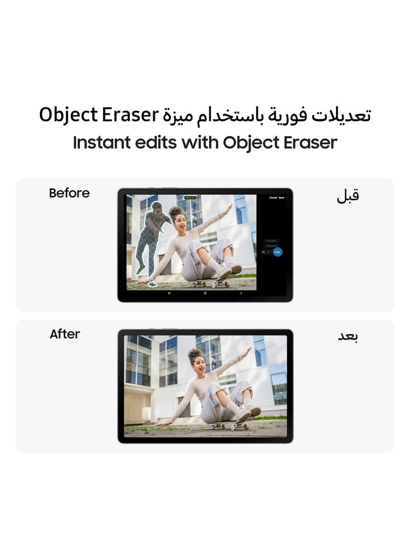 Samsung Galaxy Tab S10 Lite, WiFi Android Tablet, Gray, 6GB RAM, 128GB Storage, 10.9-Inch 90Hz Display, Long Battery Life - Image 3