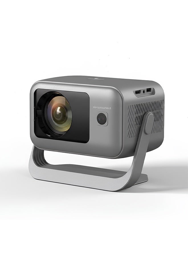 وونكت بروجيكتور ذكي بدقة 1080P Full HD | 400 ANSI لومن | دعم 4K HDR | تركيز تلقائي وتصحيح 6D | شاشة عرض كبيرة من 40 إلى 250 بوصة | بروجيكتور مسرح منزلي بنظام Android 12 و WiFi 6 و Bluetooth 5.4، AirPlay و Miracast - Image 1