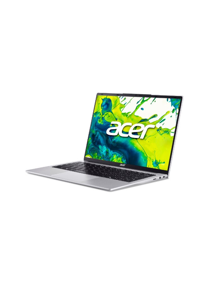 Acer Aspire Lite AL14 Laptop with 14th Gen Intel Core 3-N355 Octa Cores Upto 3.9GHz/8GB LPDDR5 RAM/512GB SSD Storage/Intel Graphics/14" WUXGA IPS SlimBezel Display/WiFi-6/Win 11 Home silver - Image 3