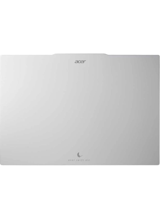 Acer Swift Air 16 AI Laptop with AMD Ryzen AI 7-350 (Upto 66 TOPS) Octa Core Upto 5.0GHz/32GB LPDDR5 RAM/1TB SSD Storage/AMD Radeon™ 860M Graphics/16" WUXGA OLED Display/WiFi-6/Win 11 English/Arabic silver - Image 5