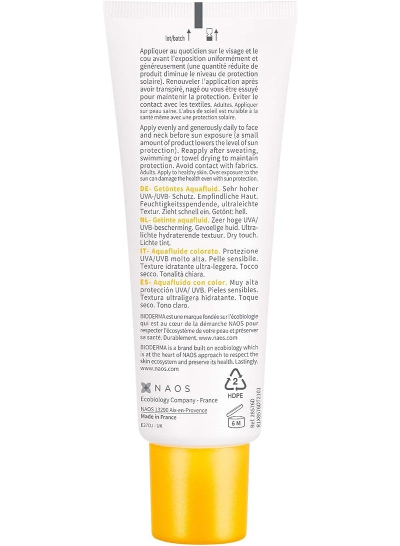 بيوديرما Photoderm Aquafluide SPF50+t.claire 40ml - Image 2