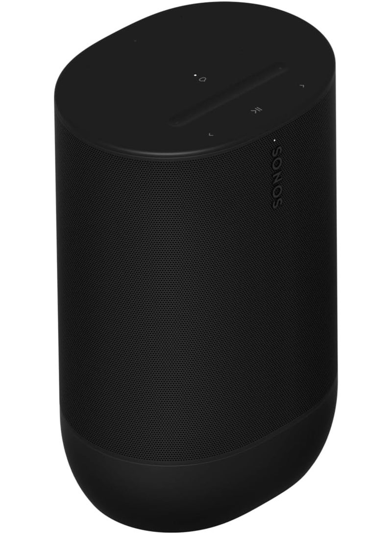 Sonos Move (Gen2) Black Portable Smart Speaker MOVE2US1BKHB black - Image 1