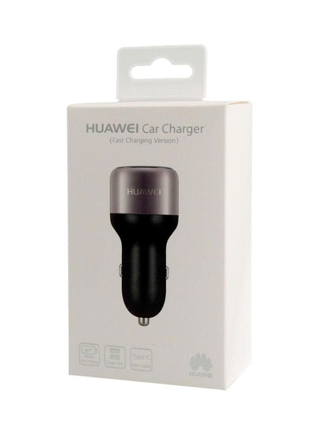 HUAWEI Renewed - Dual USB Car Charger Black/Silver - Image 3