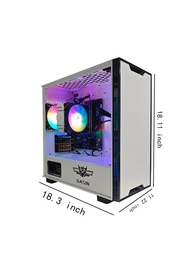 غاز حاسوب مكتبي مع معالج كور i3-10100/ذاكرة 16 جيجابايت DDR4/قرص صلب 1 تيرابايت/رسومات إنتل UHD/ويندوز 11 - Image 2