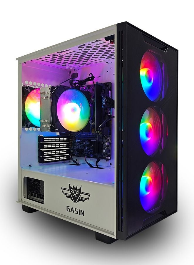 غاز حاسوب مكتبي بمعالج كور i3-10100/8 جيجابايت رام DDR5/1 تيرابايت SSD/رسومات إنتل UHD/ويندوز 11 - Image 1