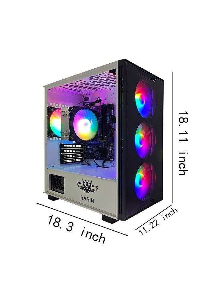 غاز حاسوب مكتبي بمعالج كور i3-10100/8 جيجابايت رام DDR5/1 تيرابايت SSD/رسومات إنتل UHD/ويندوز 11 - Image 2