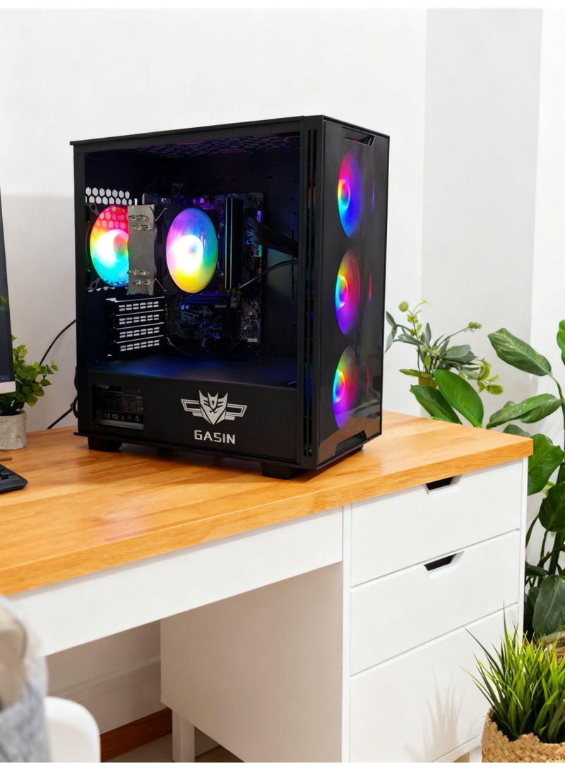 غاز حاسوب مكتبي بمعالج كور i5-10400/16 جيجابايت رام DDR4/1 تيرابايت SSD/رسومات إنتل UHD/ويندوز 11 - Image 5