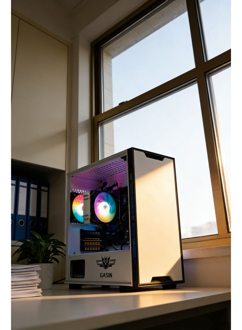 غاز حاسوب مكتبي مع معالج كور i3-10100/ذاكرة RAM 8GB DDR4/قرص SSD سعة 1TB/رسومات إنتل UHD/ويندوز 11 - Image 4