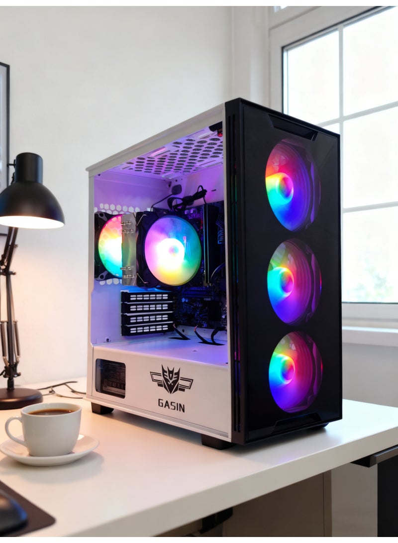 غاز حاسوب مكتبي بمعالج كور i3-10100/ذاكرة 16 جيجابايت DDR4/قرص صلب 1 تيرابايت/رسومات إنتل UHD/ويندوز 11 - Image 4