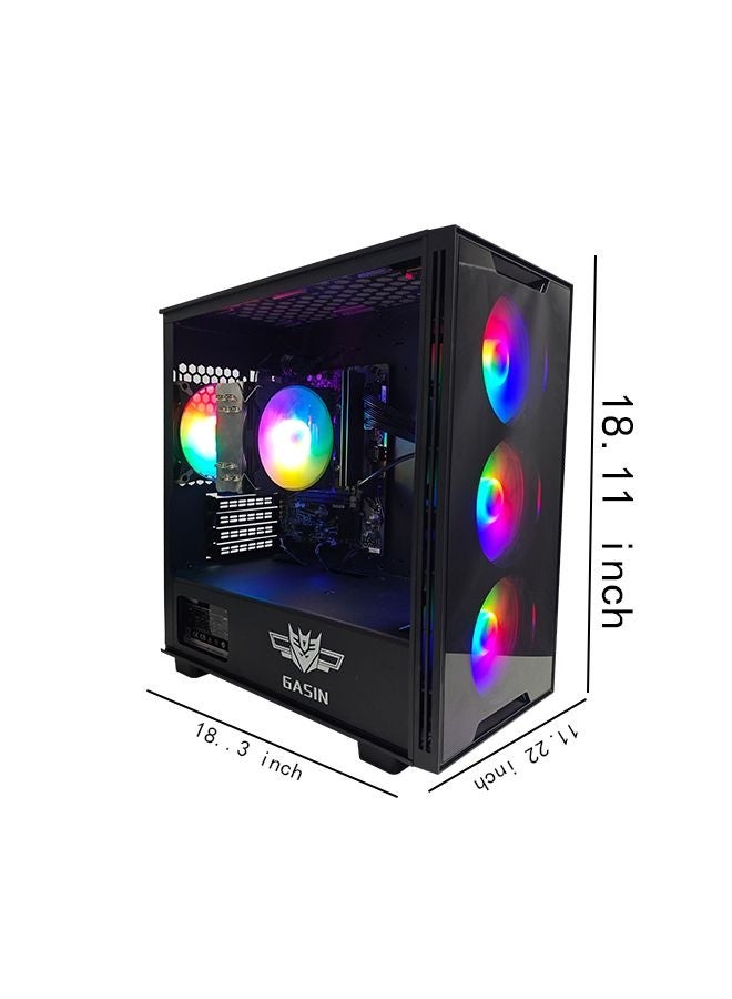 غاز كمبيوتر مكتبي مع معالج كور i3-10100/ذاكرة 16 جيجابايت DDR4/قرص صلب 1 تيرابايت/رسومات إنتل UHD/ويندوز 11 - Image 2