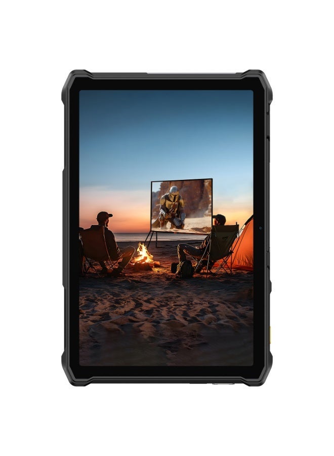 Ulefone Armor Pad 5 Ultra 5G | Built-in Projector | 12GB RAM 512GB ROM | 24200mAh Battery | 11-Inch FHD+ Display | 120W Fast Charger | NFC - Black - Image 2