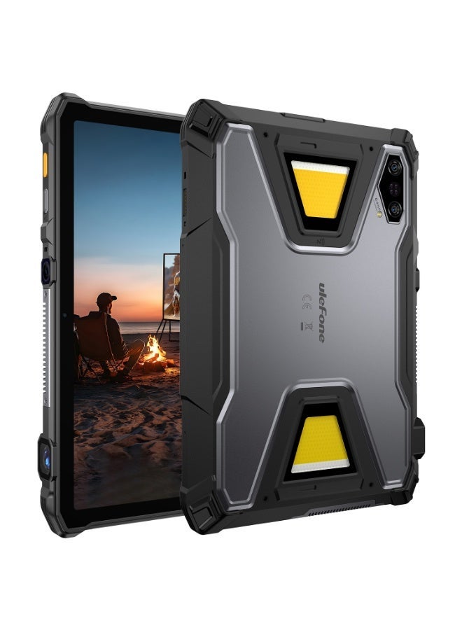 Ulefone Armor Pad 5 Ultra 5G | Built-in Projector | 12GB RAM 512GB ROM | 24200mAh Battery | 11-Inch FHD+ Display | 120W Fast Charger | NFC - Black - Image 3