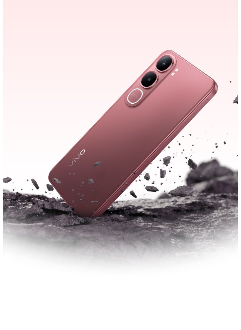 vivo Y21d Dual SIM Coral Red 6GB RAM 256GB 4G- Middle East Version - Image 4