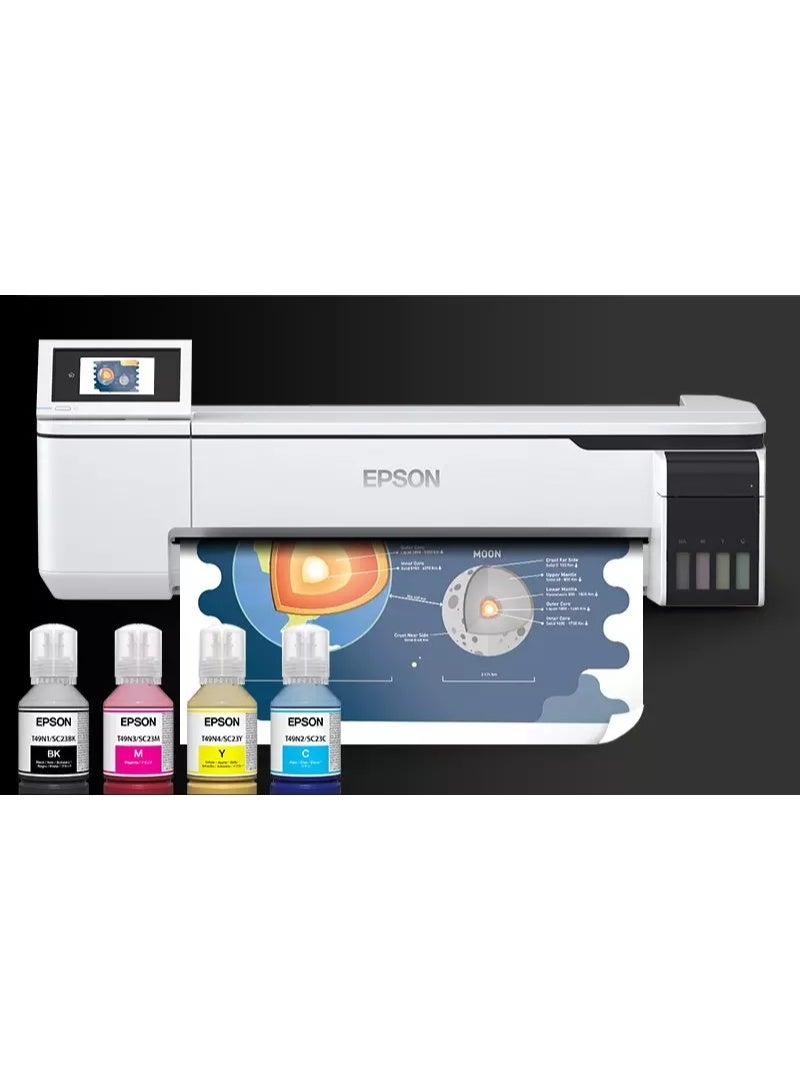 إبسون طابعة SureColor SC-T3100x كبيرة الحجم (حامل اختياري) 240 فولت - (طابعة تجارية) - Image 5