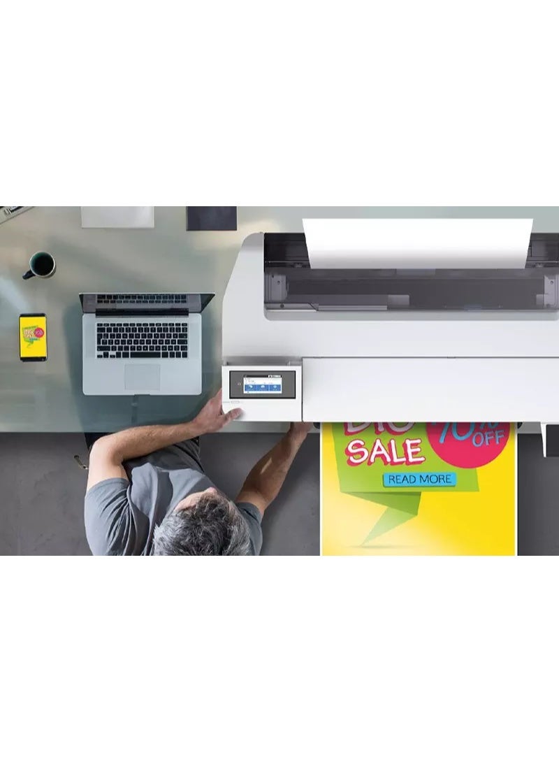 إبسون طابعة SureColor SC-T3100x كبيرة الحجم (حامل اختياري) 240 فولت - (طابعة تجارية) - Image 2