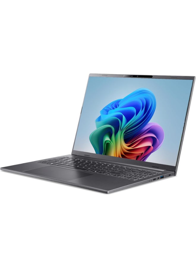 Acer Aspire 14   AI A14-52MT-701K Laptop, 14" WUXGA IPS Touch Display, Intel Core Ultra 7 258 V, 32GB RAM, 1TB SSD, Intel Arc 140V GPU English Steel Gray - Image 3