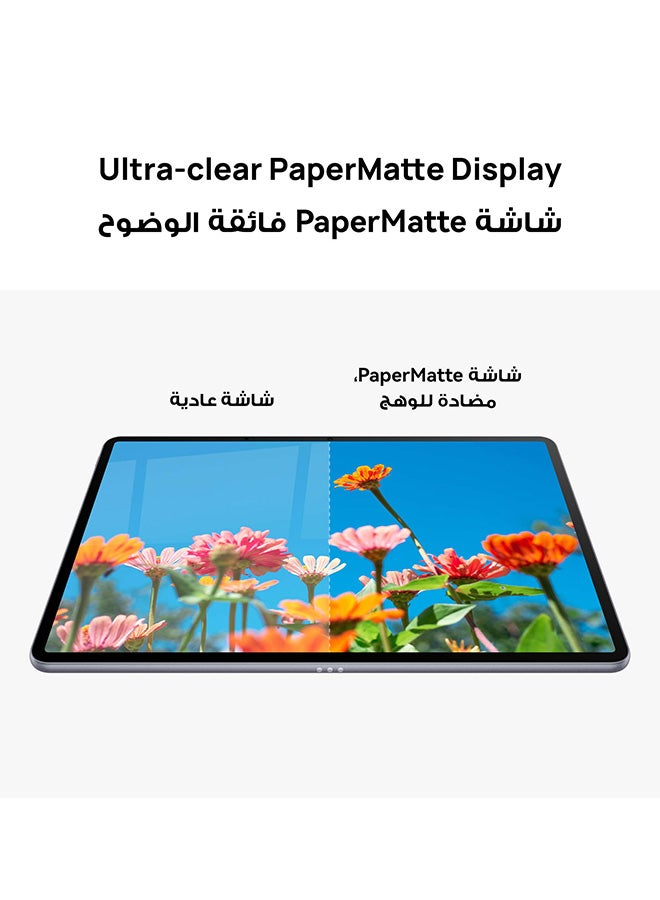 هواوي تابلت ميت باد 11.5 S 2026 إصدار ورق غير لامع رمادي WiFi 12GB RAM + 256GB مع لوحة مفاتيح مجانية - النسخة الشرق أوسطية - Image 2