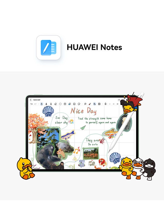 هواوي تابلت ميت باد 11.5 S 2026 إصدار ورق غير لامع رمادي WiFi 12GB RAM + 256GB مع لوحة مفاتيح مجانية - النسخة الشرق أوسطية - Image 5