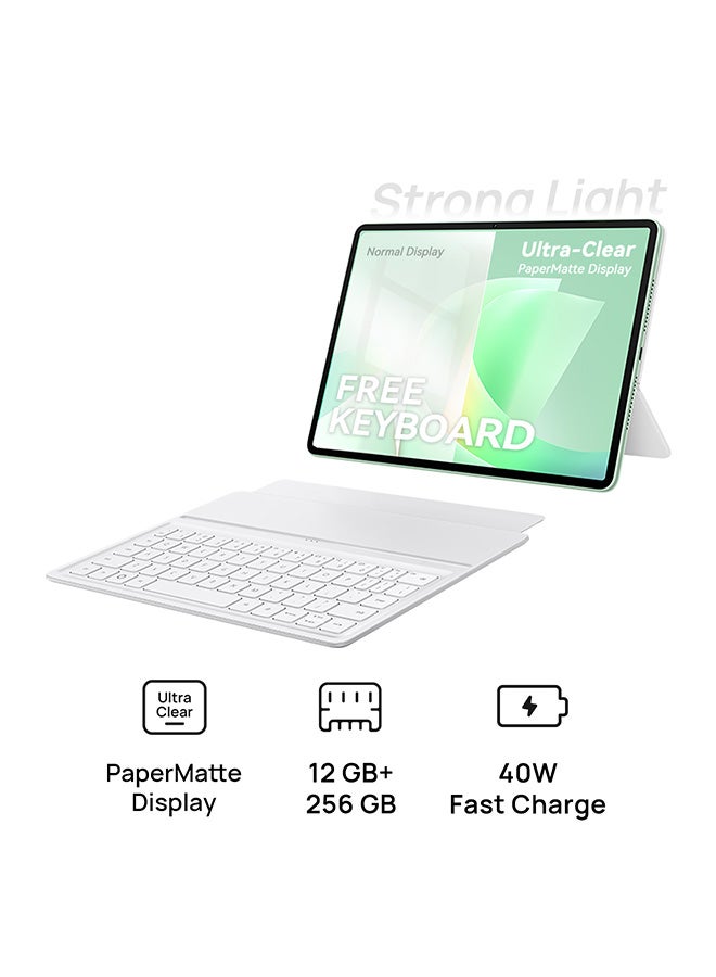 هواوي تابلت ميت باد 11.5 S 2026 إصدار ورق مات أخضر واي فاي 12 جيجابايت رام + 256 جيجابايت مع لوحة مفاتيح مجانية - إصدار الشرق الأوسط - Image 1