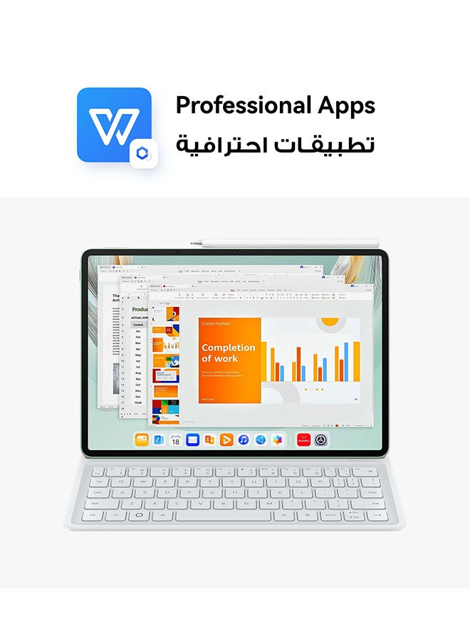 هواوي تابلت ميت باد 11.5 S 2026 رمادي واي فاي 12 جيجابايت رام + 256 جيجابايت مع لوحة مفاتيح مجانية - النسخة الشرق أوسطية - Image 3